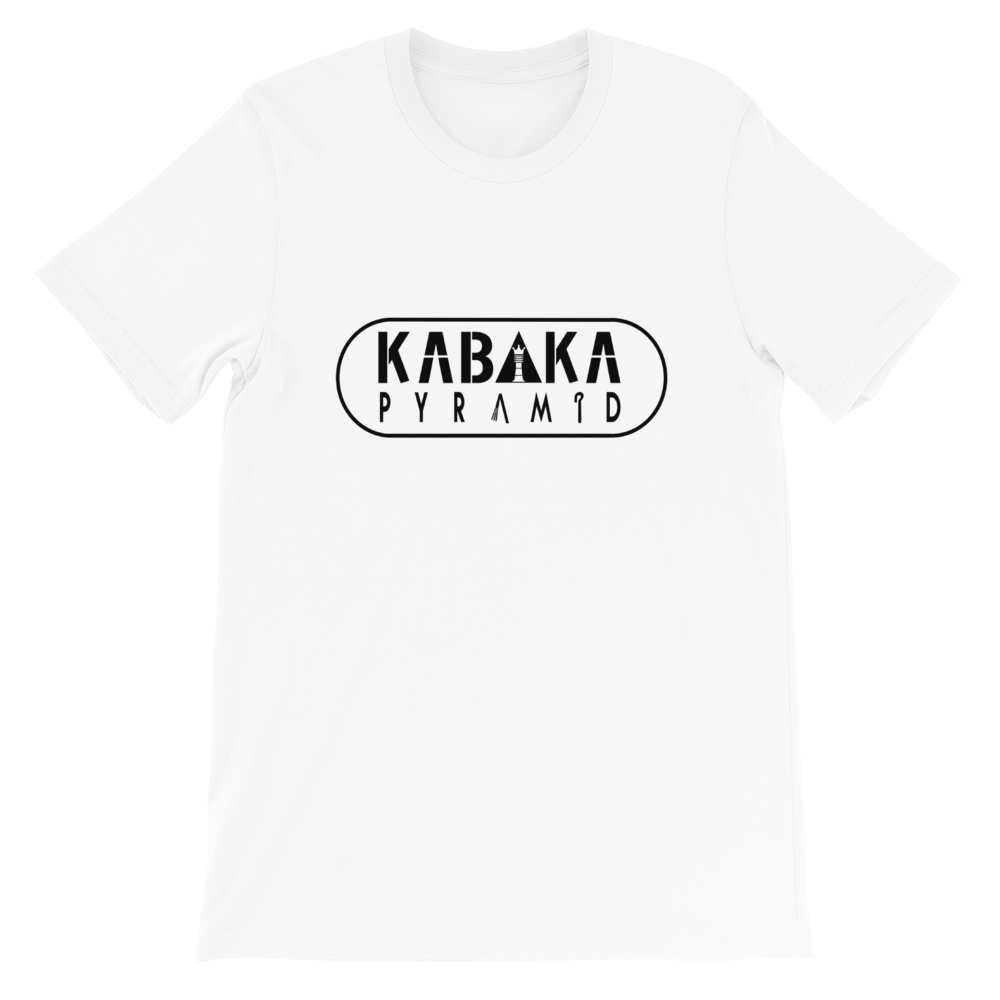 KABAKA PYRAMID LOGO T-Shirt (WHITE / BLACK)